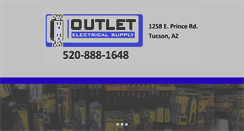 Desktop Screenshot of outletelectrical.com